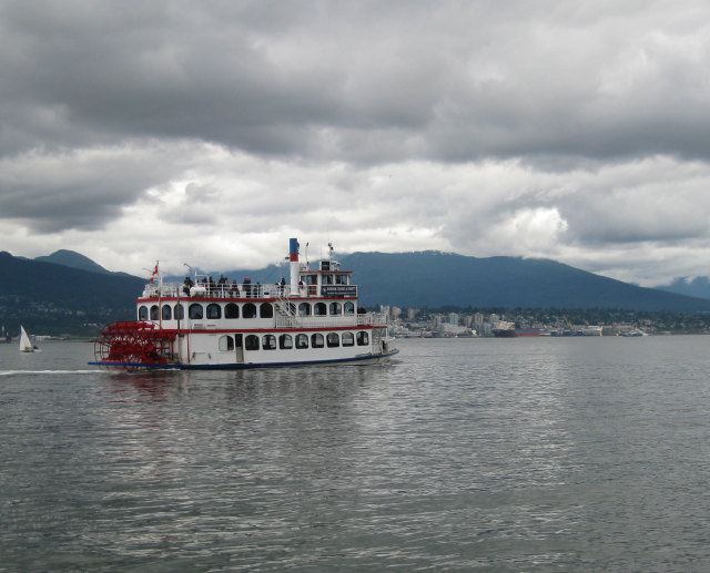 An authentic paddlewheeler - MPV Constitution